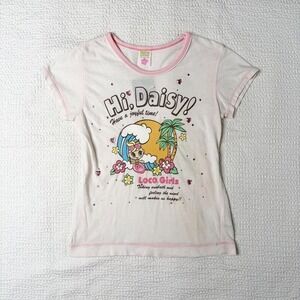 Daisy Lovers bedazzled graphic baby tee